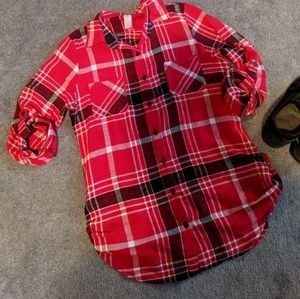 NWOT plaid flannel shirt
